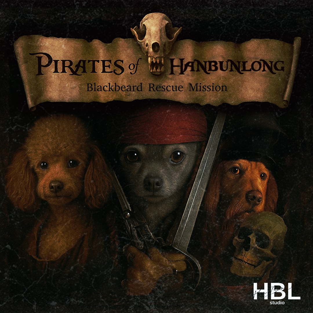 こんばんは😊
HanBunLong studioです❤️‍🩹

9月〜10月🌕HBL Halloween 2025🌕

三つ目のテーマは

🩸ハンブンロングの海賊🩸

さぁみんな！海賊🏴‍☠️になって大暴れしましょ😎

無料レンタルの海賊の帽子も準備中です👍

（今年もHBLのハロウィンは🎃🧙‍♀️👻🧛など一般的なハロウィンの演出はありません🙏）

👇今回ももちろんあります👇

🧟‍♀️期間限定✨貸切料金0円キャンペーン🧟‍♂️

対象：9/2〜9/15に5頭以上でご利用の方

❗️貸切料以外の料金は発生します。
❗️キャンペーン適用は１グループ様１枠までとなります。
❗️キャンペーン枠は予約直後からキャンセル料が発生します。
※５頭未満の場合は通常通り貸切料が発生します。

ご予約お待ちしておりおります💜